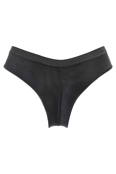String brésilien noir Axami V-10495 – Séduction veloutée - 3