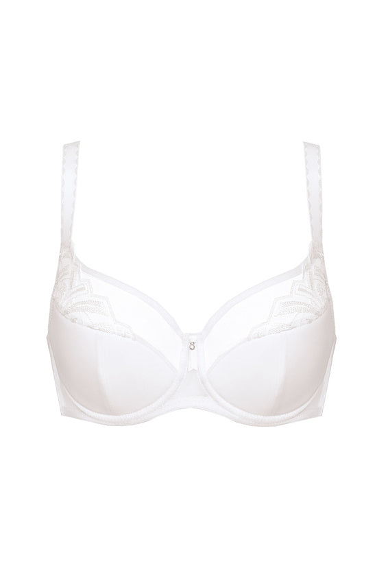 Soutien-gorge semi-rembourré blanc Angel