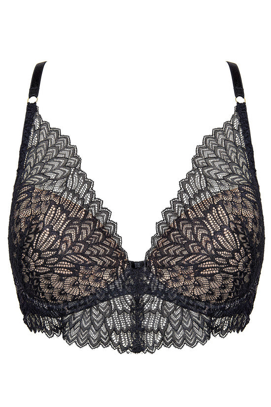 Soutien-gorge push-up noir Céleste