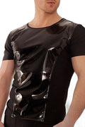 T-shirt Vlady – Séduction et élégance en vinyle brillant - 2