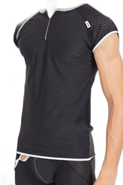 T-Shirt Mixing LookMe — Séduction et Confort - 1
