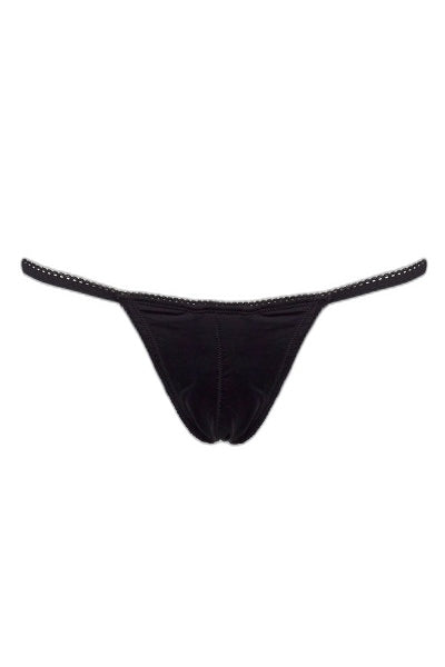 String Ouvert Le Petit Secret - Noir Séduction - 2 | Voyage Sensuel