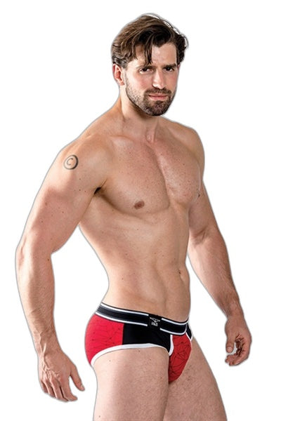 Slip Castro Rouge Mister B - Confort & Séduction