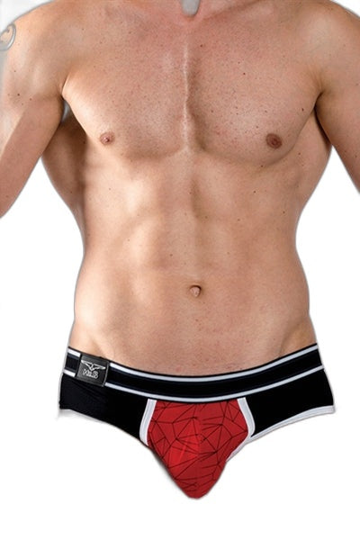 Slip Castro Rouge Mister B - Confort & Séduction - 3 | Voyage Sensuel