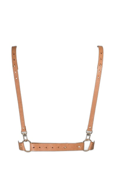 Harnais X Marron Maze – Accessoire de Séduction - 2 | Voyage Sensuel