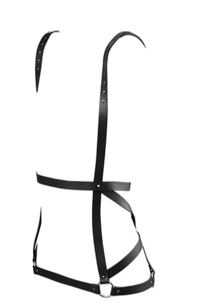 Robe Harnais Noire Maze - Sensualité & Audace - 2 | Voyage Sensuel