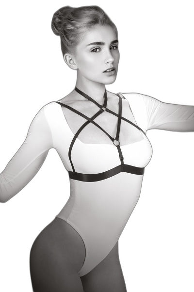 Harnais de poitrine Alyssa – Glamour et séduction