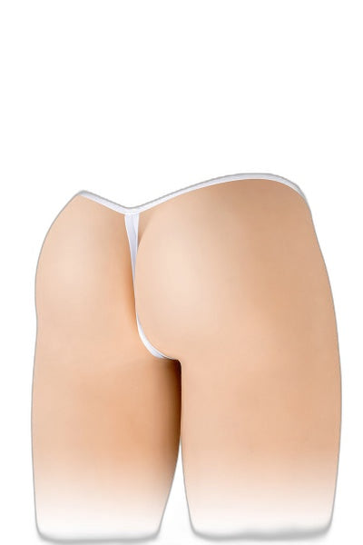 String Ouvert Danuta Blanc – Séduction Coquine - 3