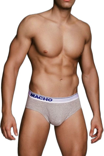 Slip MC088 Gris – Séduction et Confort Macho - 1