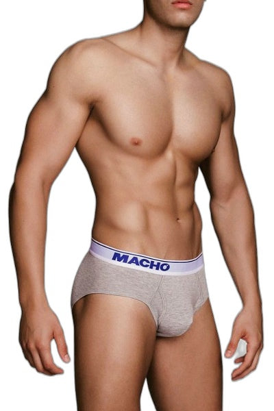 Slip MC088 Gris – Séduction et Confort Macho - 2 | Voyage Sensuel