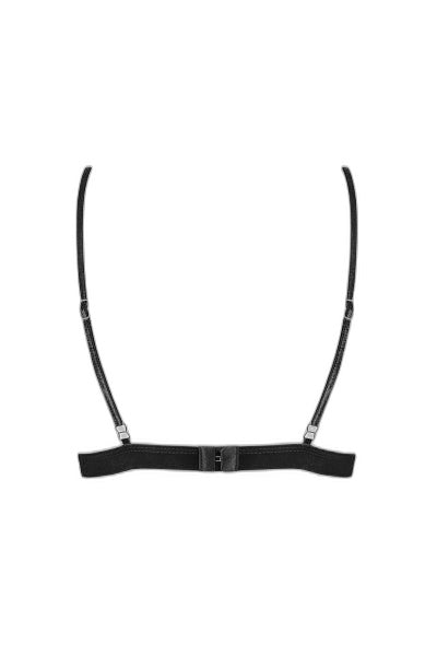 Soutien-gorge Triangle Dentelle et Velours Petite Noir - 3 | Voyage Sensuel