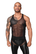 Débardeur Filet 3D H057 — Séduction Masculine Sophistiquée - 1