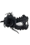 Loup Bella Figura - Masque vénitien noir et strass - 2