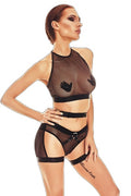 Ensemble Sexy SM Rêverie - Anaïs | Clubwear Sensuel - 1