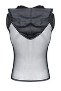 T-shirt Wetlook & Mesh Regnes — Séduction Épurée - 3