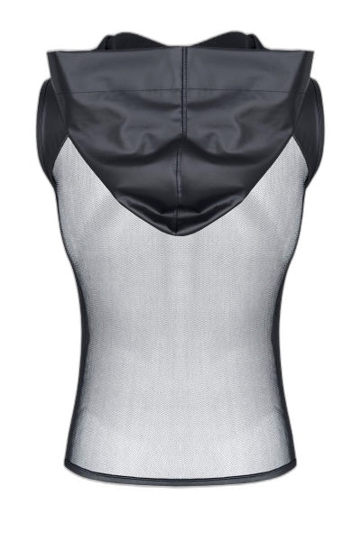 T-shirt Wetlook & Mesh Regnes — Séduction Épurée - 3 | Voyage Sensuel