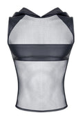 T-shirt Wetlook & Mesh Regnes — Séduction Épurée - 4