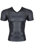 T-shirt Wetlook Noir Regnes - Séduction Moulante - 2