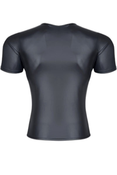 T-shirt Wetlook Noir Regnes - Séduction Moulante - 4 | Voyage Sensuel