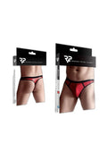 String Wetlook Rouge Regnes – Séduction Assumée - 3