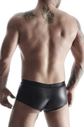 Shorty Ouvert Noir Wetlook Regnes - Séduction - 2