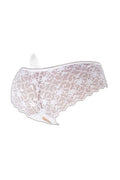 Culotte Ouverte Blanche Marie - Dentelle Séduction - 3
