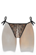 String Noir Ouvert Stella - Séduction Ultime - 1