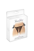 String Noir Ouvert Stella - Séduction Ultime - 2