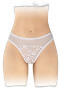Tanga Blanc Ouvert Ava – Séduction Coquine - 1