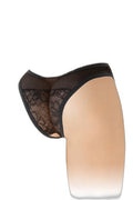 Tanga noir ouvert Ava - Fashion Secret - 3