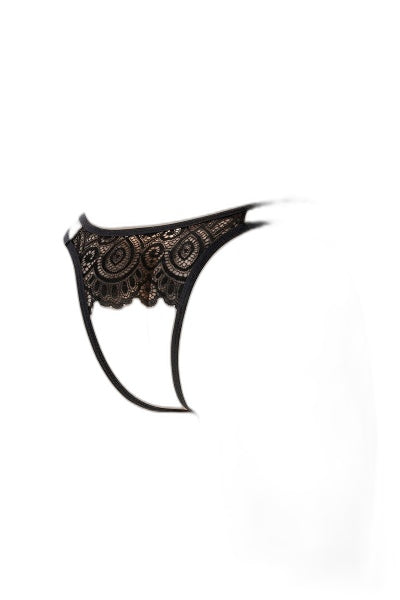 Culotte Ouverte Noire Annette - Fashion Secret - 3 | Voyage Sensuel