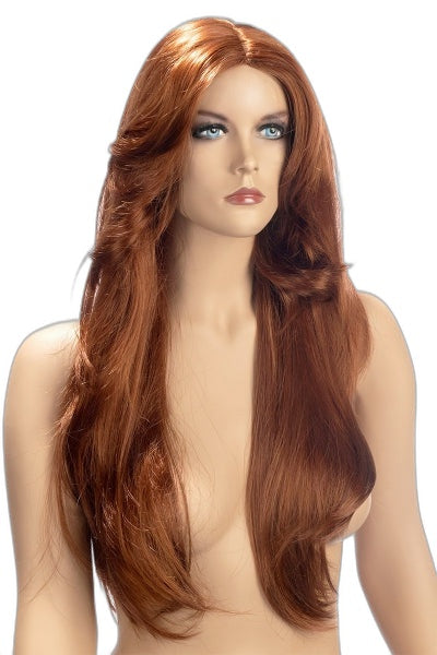 Perruque Rihana Rousse – Séduction & Transformation