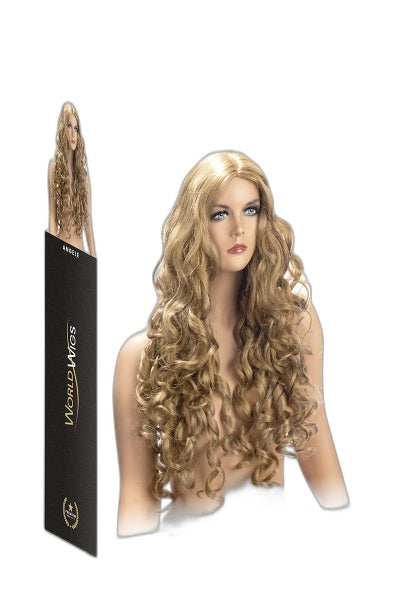 Perruque Angèle Blonde Longue Ondulée - World Wigs