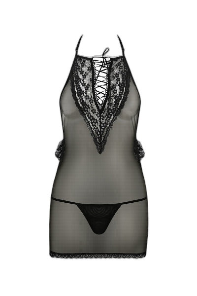 Nuisette Erza - Robe Lingerie Sexy Dos Nu Passion - 2 | Voyage Sensuel