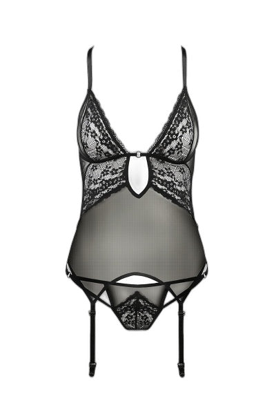 Guêpière Erza - Ensemble séduction avec culotte assortie