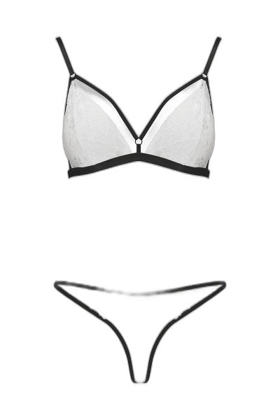 Ensemble Sexy Orihime Blanc - Passion Lingerie