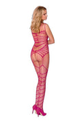 Combinaison Résille Fuchsia - Bodystocking Sexy Casmir - 2
