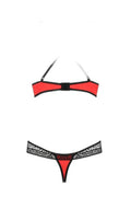 Ensemble Scarlet Bikini rouge - Passion, séduction en dentelle - 3