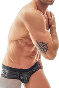 Shorty Elektro Noir - Séduction & Confort pour Homme - 5