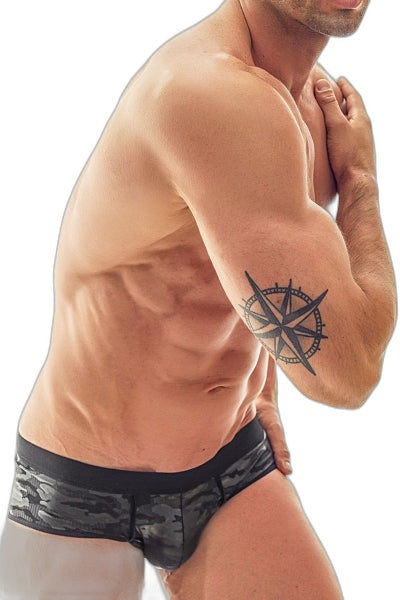 Shorty Elektro Noir - Séduction & Confort pour Homme - 5 | Voyage Sensuel