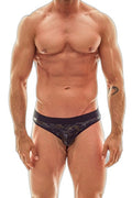 Slip Elektro Noir - Séduction & Maintien Parfait - 1