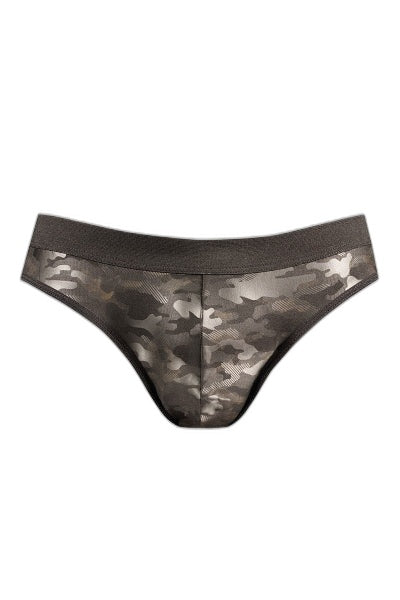 Slip Elektro Noir - Séduction & Maintien Parfait