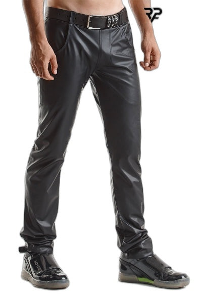 Pantalon Wetlook Taille Basse Regnes - Séduction Assurée - 1 | Voyage Sensuel