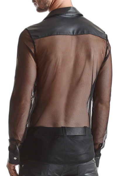 Chemise Cesare Transparente - Séduction Intense - 4