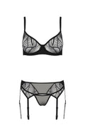 Ensemble à jarretelles Leafa - Lingerie éco-responsable séduisante - 2