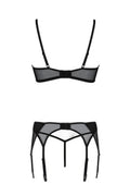 Ensemble à jarretelles Leafa - Lingerie éco-responsable séduisante - 3