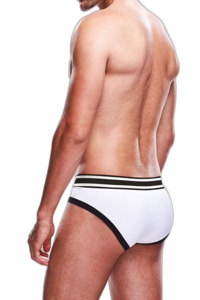 Slip Prowler Blanc et Noir - Confort & Séduction