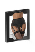 Porte-Jarretelles 6 Clips Paris Hollywood + String Noir - 2