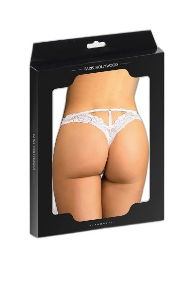 String Brésilien Blanc Paris Hollywood | Séduction Sensuelle