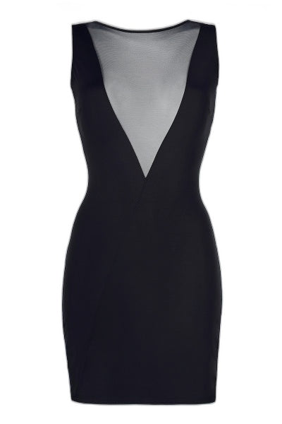 Robe chic sexy – Noir – Axami